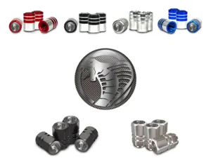 Tyre Valve Stem Covers for Bicycles Luxury Style
